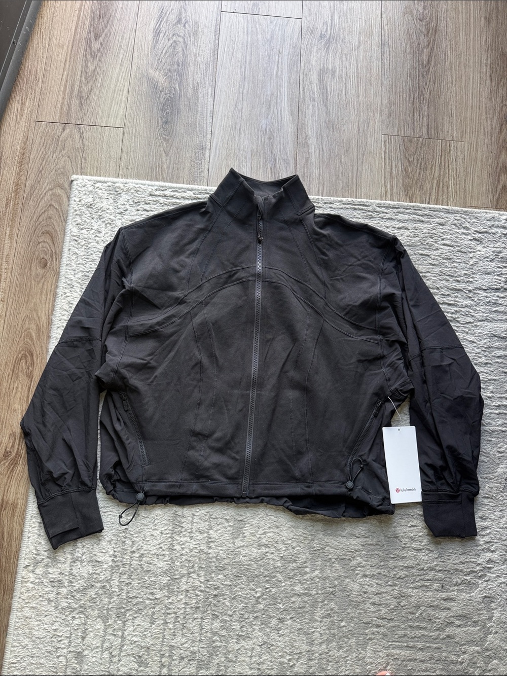 NWT Lululemon Define Relaxed-Fit Jacket Luon, Black, 4